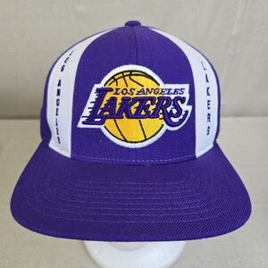 Los Angeles Lakers Mitchell & Ness NBA Hardwood Classics Cap Snap Back Hat